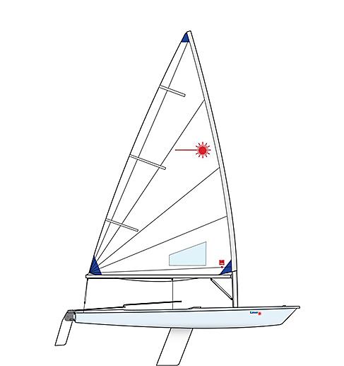 Tidligere Mistillid kerne Laser Radial, XD with composite upper mast & carbon tiller – Sail & Sport